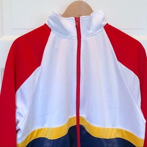 Zip Front Track Jacket